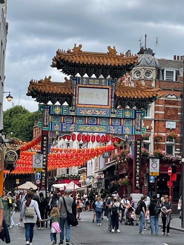 China town in London.
