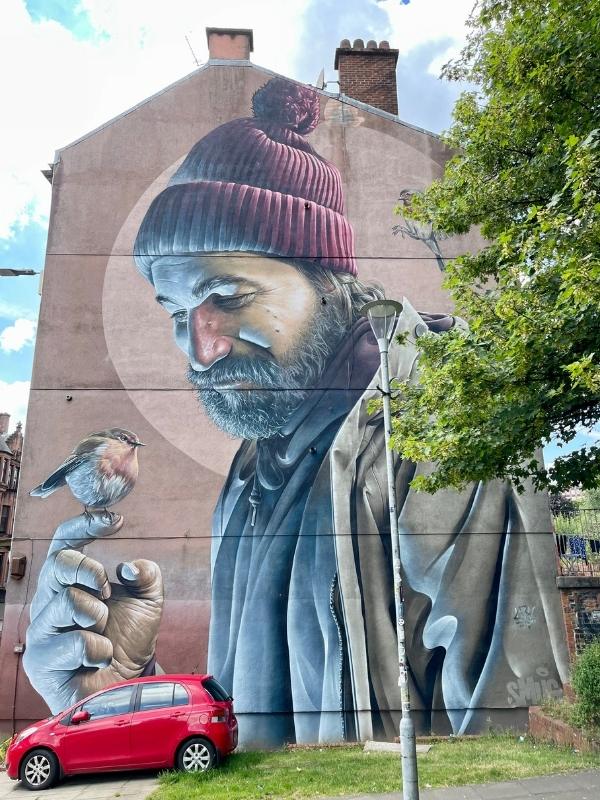 Street art Glasgow.