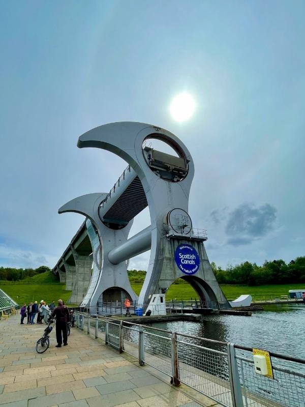 The Falkirk Wheel.