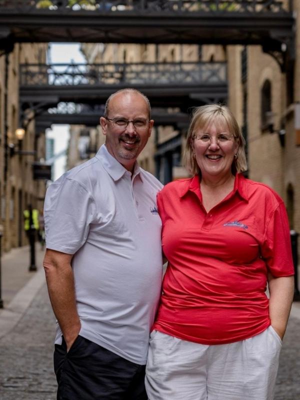 Tracy and Doug in London