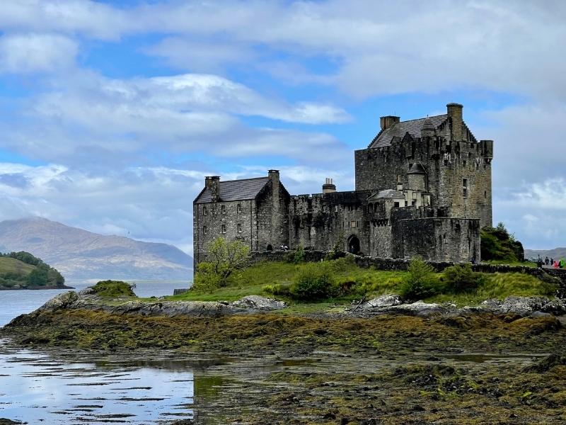 Eilean Donan castle in Scotland.