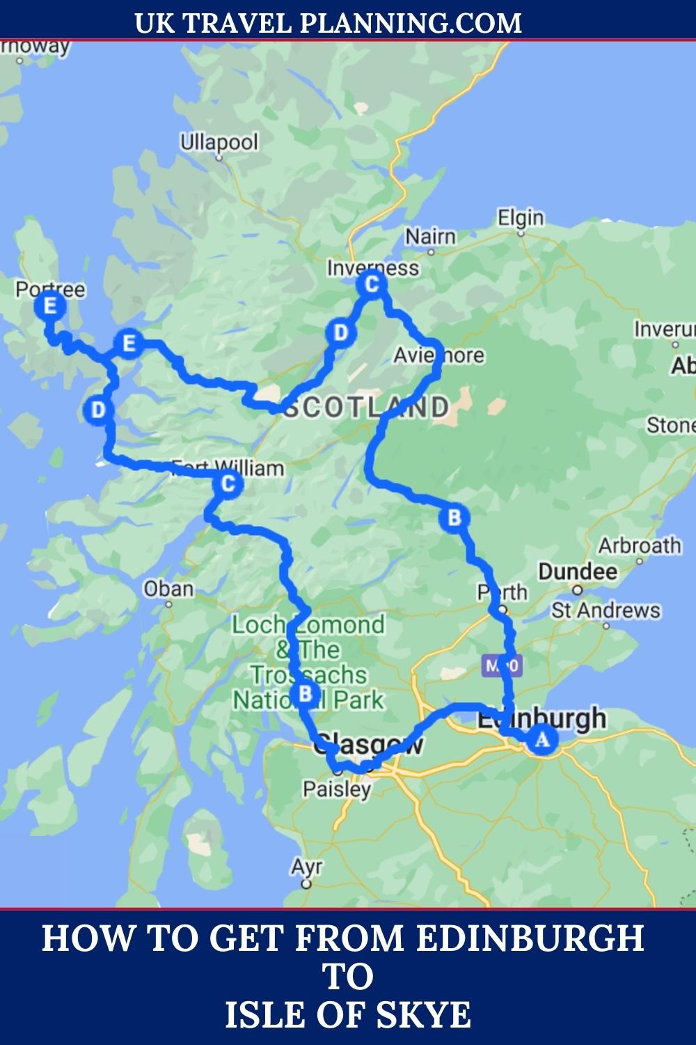 How To Get From Edinburgh To Isle Of Skye All Options