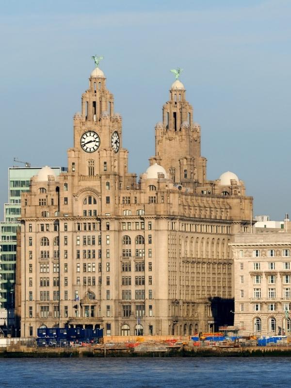 The Liver Building in Liverpool.