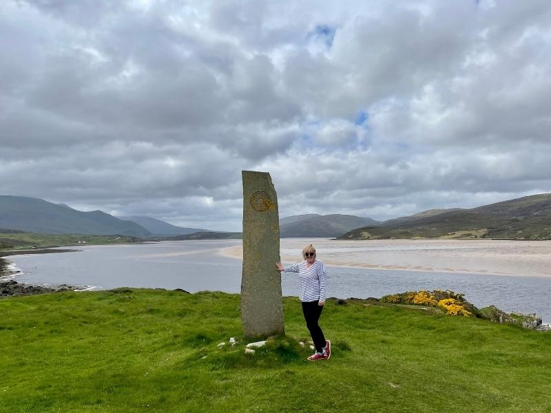 Standing stones along the NC 500 route