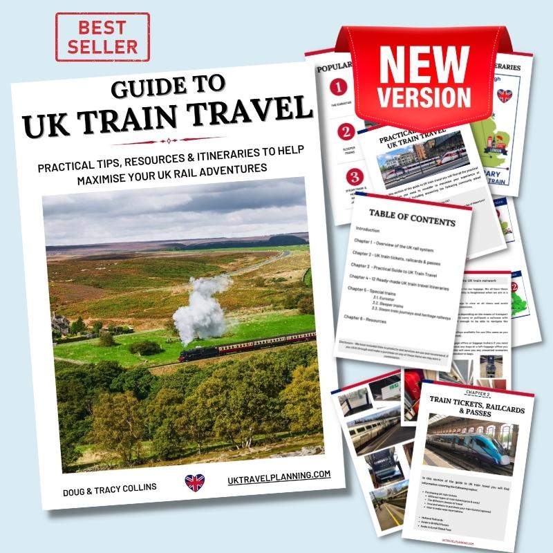 Guide to UK Train Travel ebook.