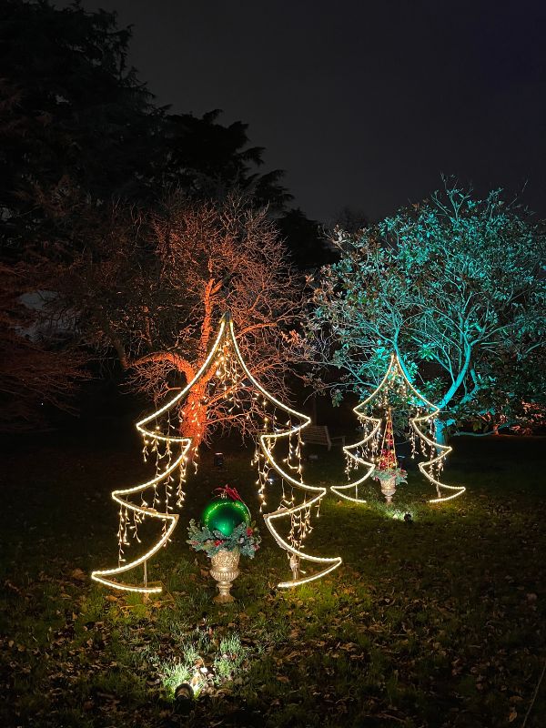 London at Christmas Kew Gardens