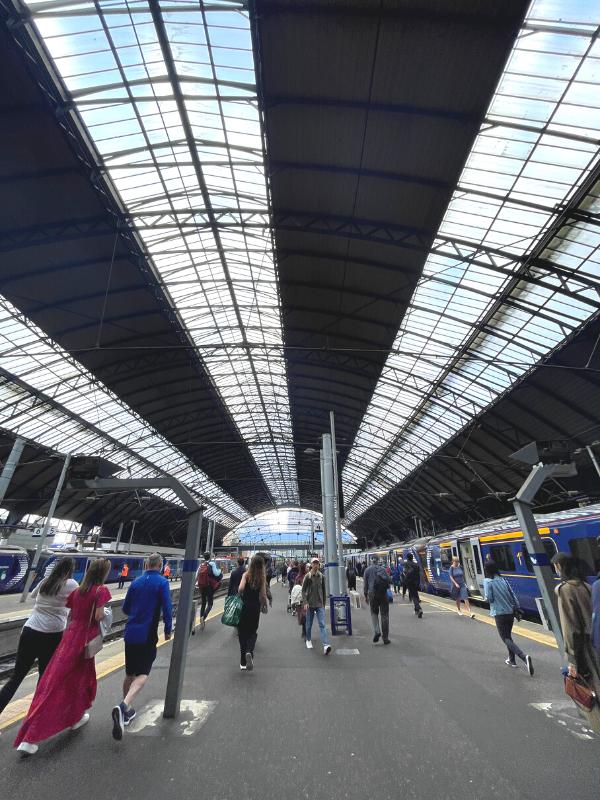 Glasgow Queen's Street Station.