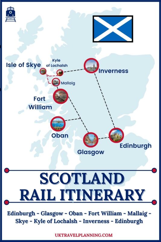 Scotland by Train Itinerary (with Scenic Rail Journeys)