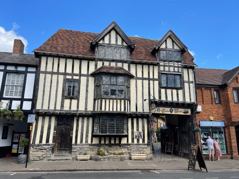 Medieval house in Stratford upon Avon.