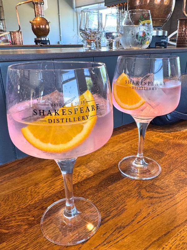 Gin at Shakespeare Distillery