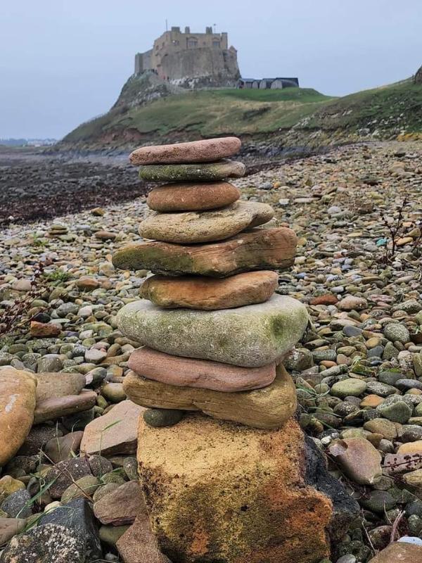 Holy Island of Lindisfarne.