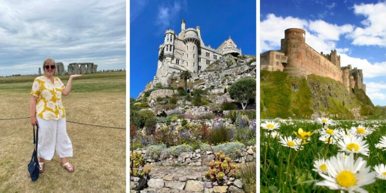 Stonehenge, St Michael's Mount and Bamburgh Castle