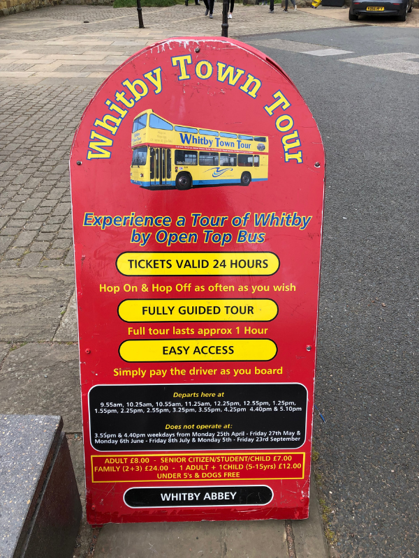 Whitby Town Tour Bus