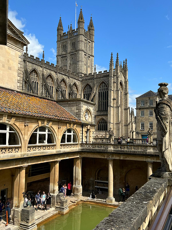 Most Day Trips to Bath from London include a visit to the Roman Baths.