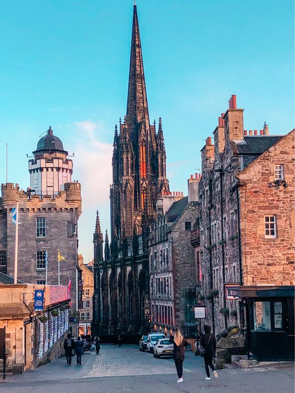 Edinburgh in winter