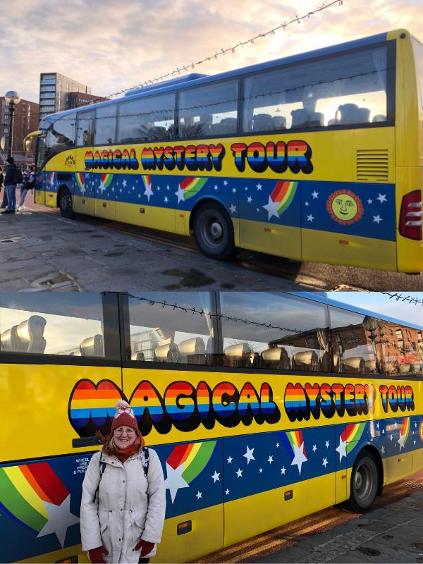 The Beatles in Liverpool Magical Mystery Tour