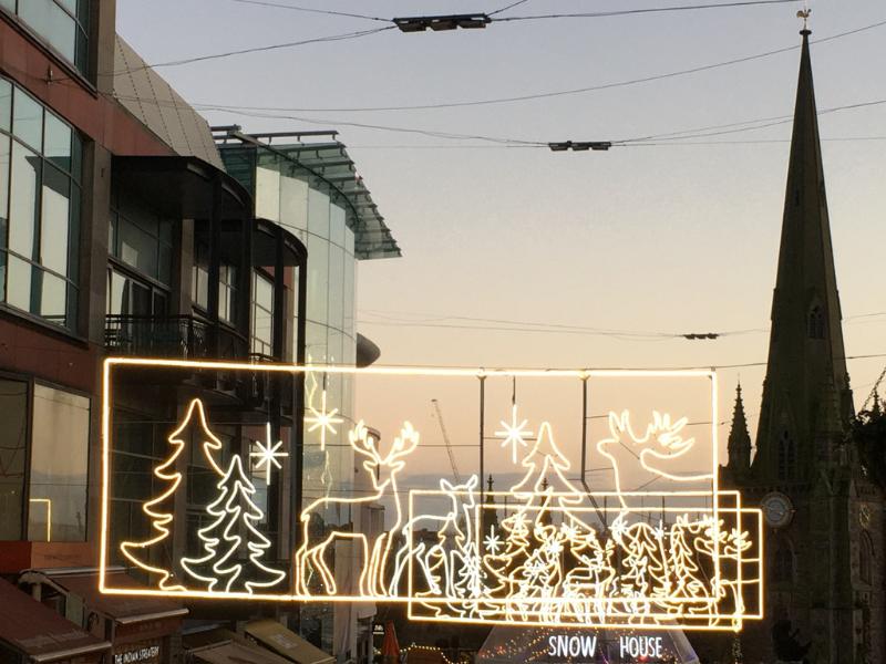 Birmingham Christmas lights