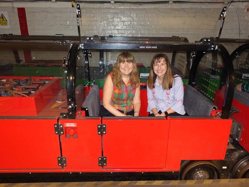 Mail rail in London.