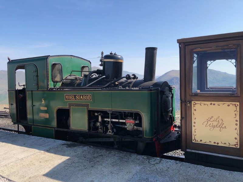 Mount Snowdon Railway engine