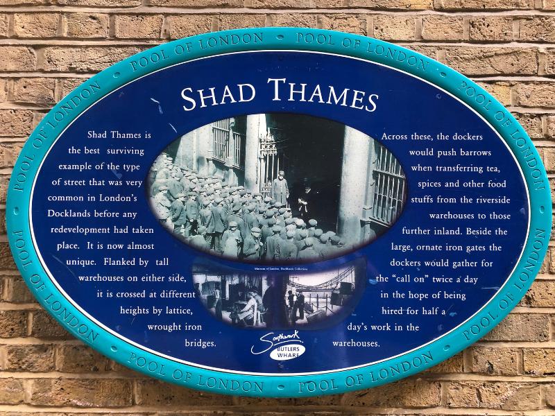 Shad Thames in one of the best hidden gems in London.
