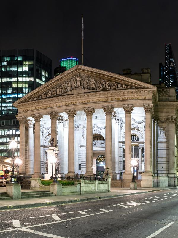 The Royal Exchange London.