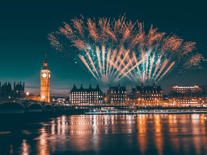 The best places to see London's New Year's Eve fireworks