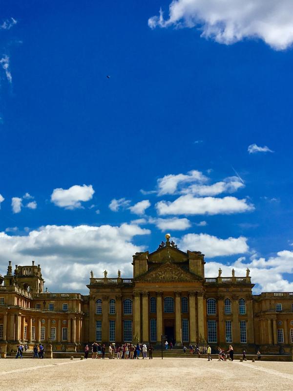 Blenheim Palace in summer