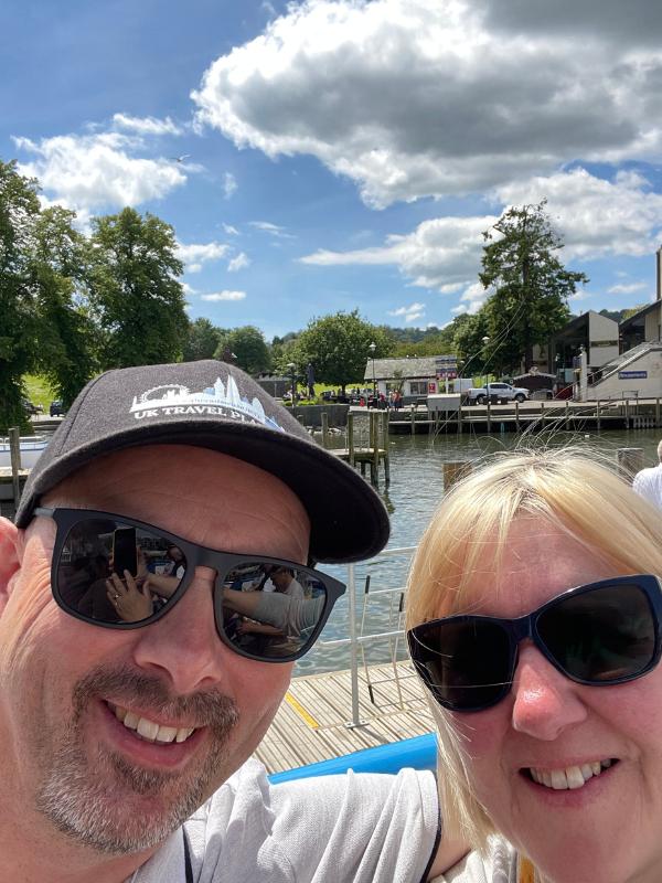 Lake District on boat