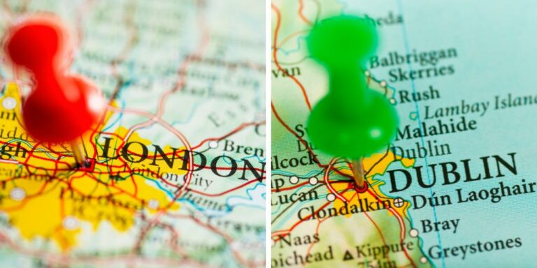 How to travel from London to Dublin [All options included]