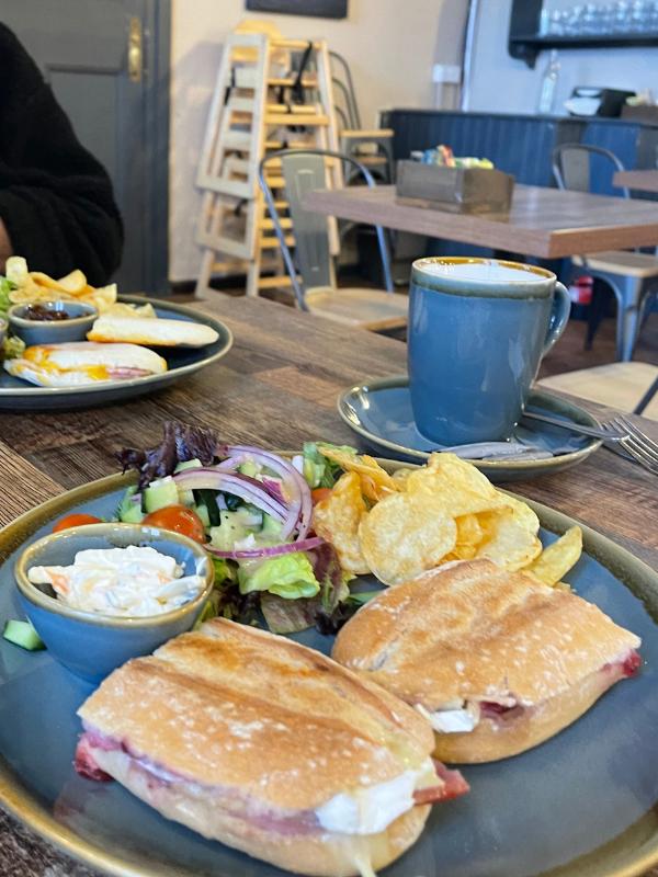 Bamburgh and Bamburgh Castle food at the cafe