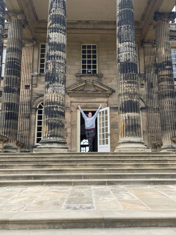 Louise at Seaton Delaval Hall