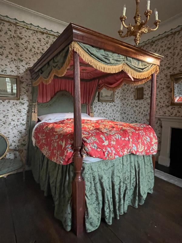 Seaton Delaval Hall bedroom