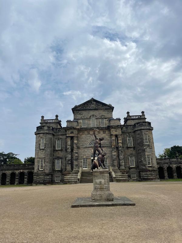 Seaton Delaval Hall statues