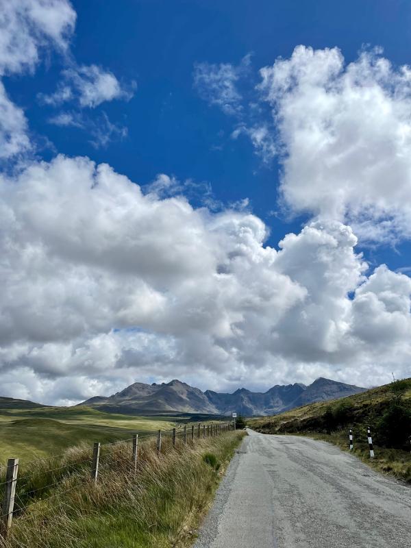 Driving in Skye