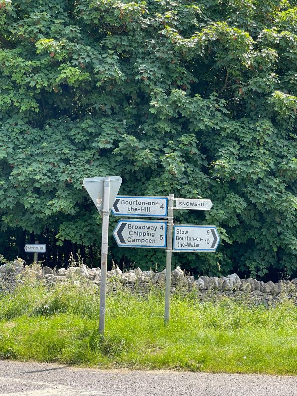 Signs in the Cotswolds