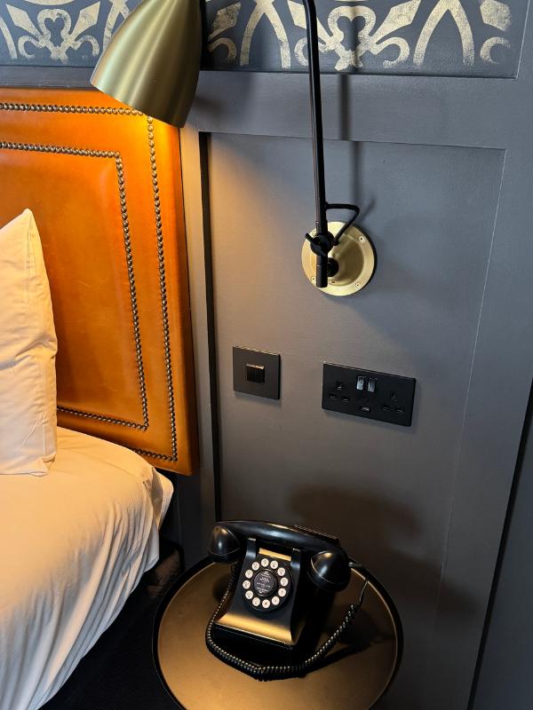 Telephone in the Deluxe room at the Hotel Indigo Chester