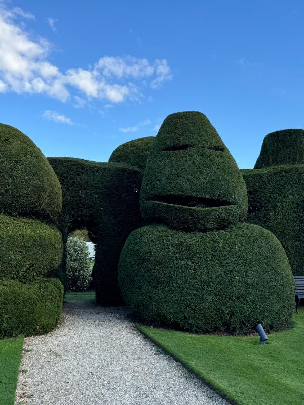 Billesley Manor topiary