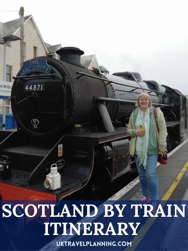 Scotland byt train itinerary