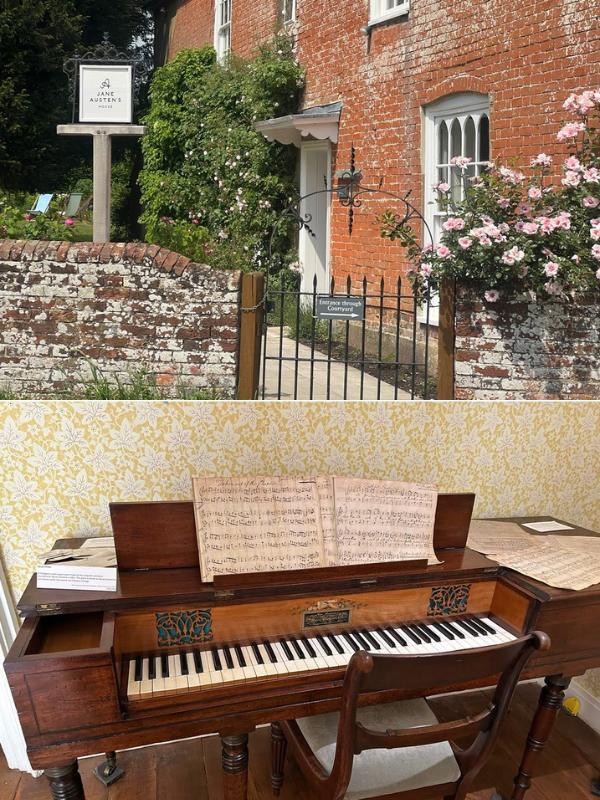 Chawton and Jane Austens piano