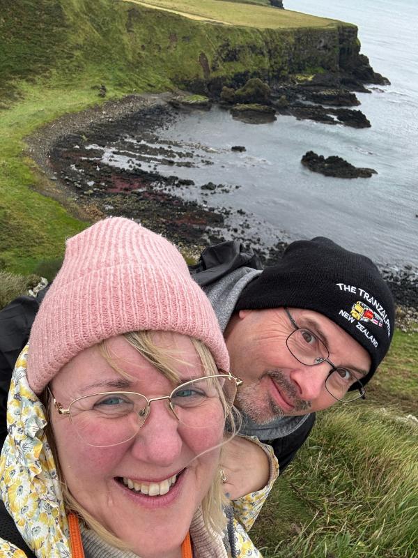 Giants Causeway Doug and Tracy