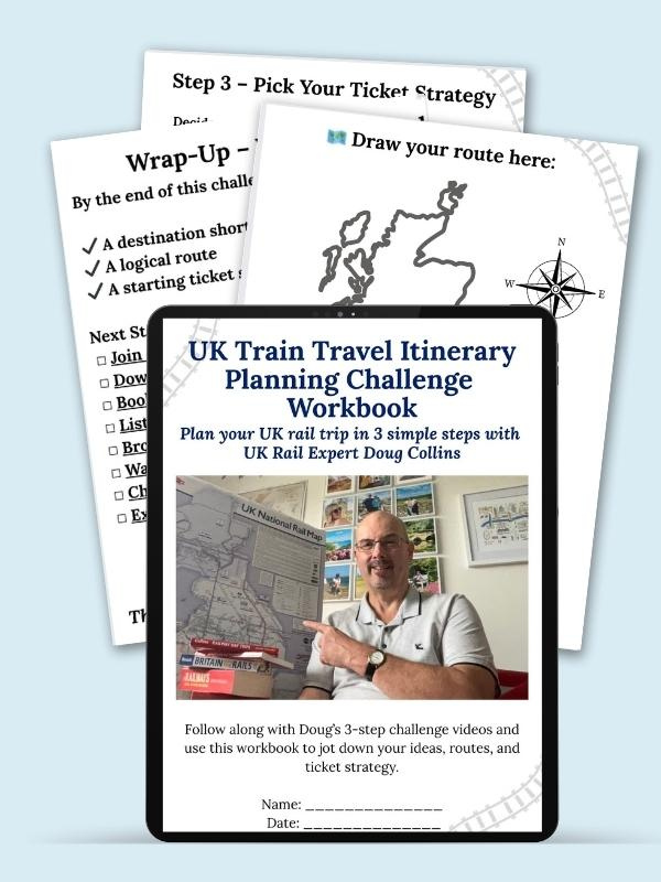 UK Train Travel Itinerary Planning Challenge