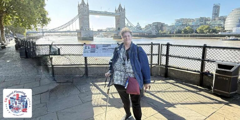 Episode 173 UK Trip Report: How Laura Planned a Solo, Accessible Journey at 60