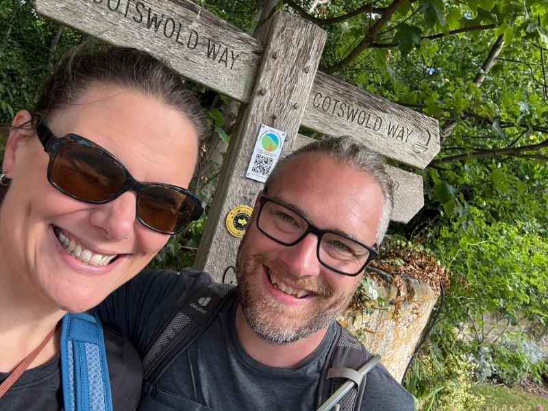 Lauren and her husband