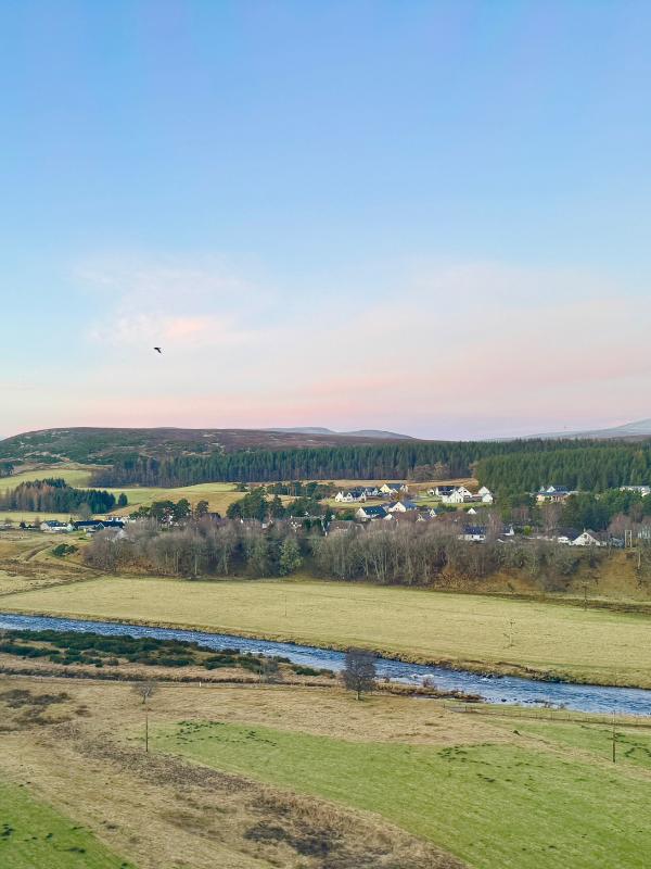 View from Caledonian Sleeper