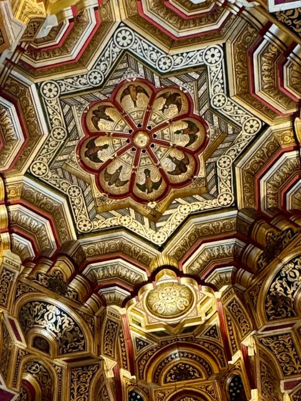 Ceiling in Cardiff Castle