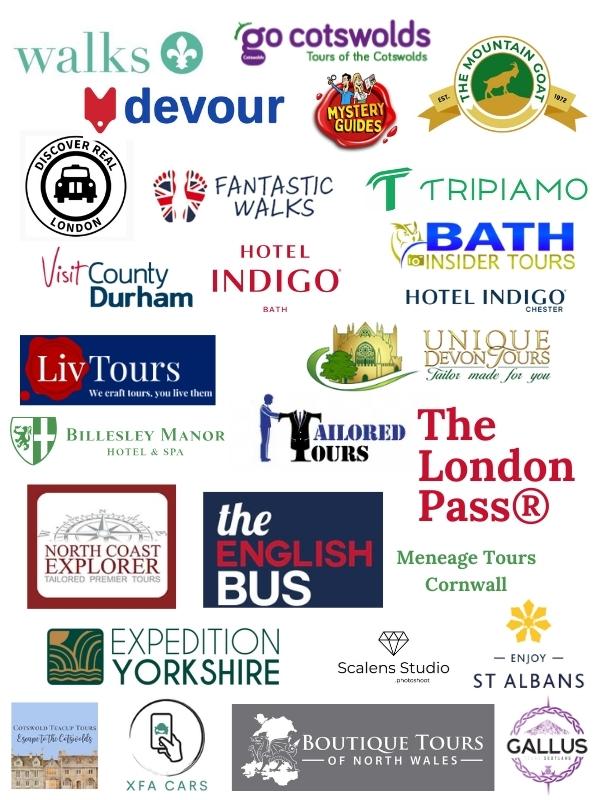 Collaborations brands and companies worked with UKTP Feb 2026 1