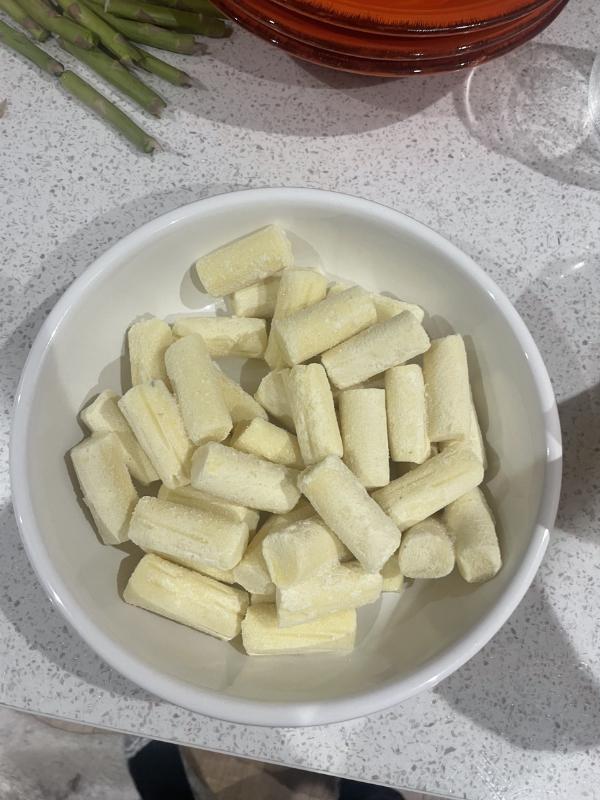 Frozen mashed potato