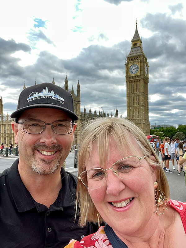 Tracy and Doug Collins, UK Travel Planning