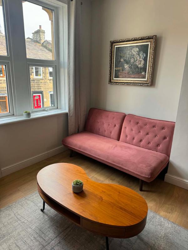 Lounge at Haworth accommodation