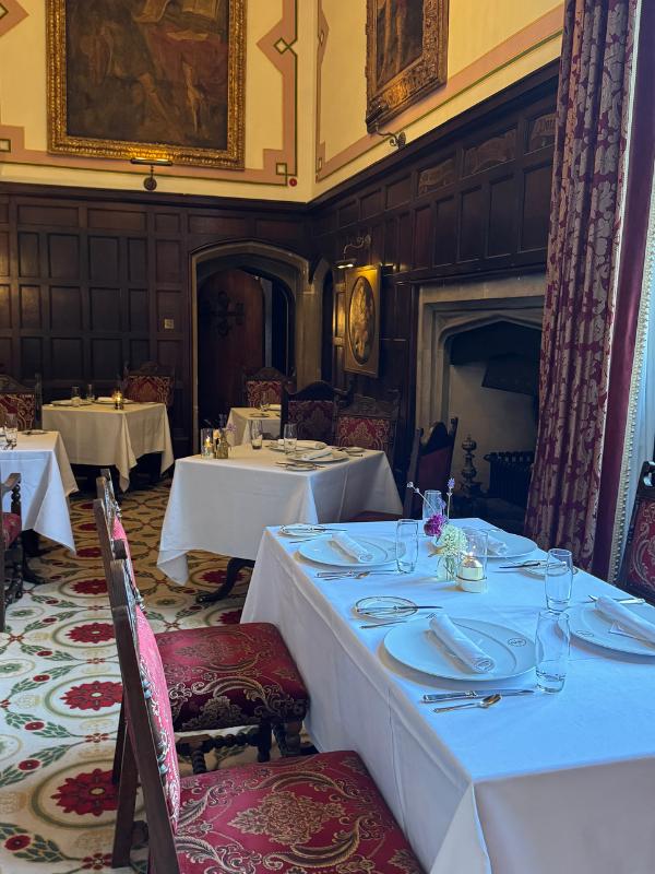 thornbury castle dining room interior